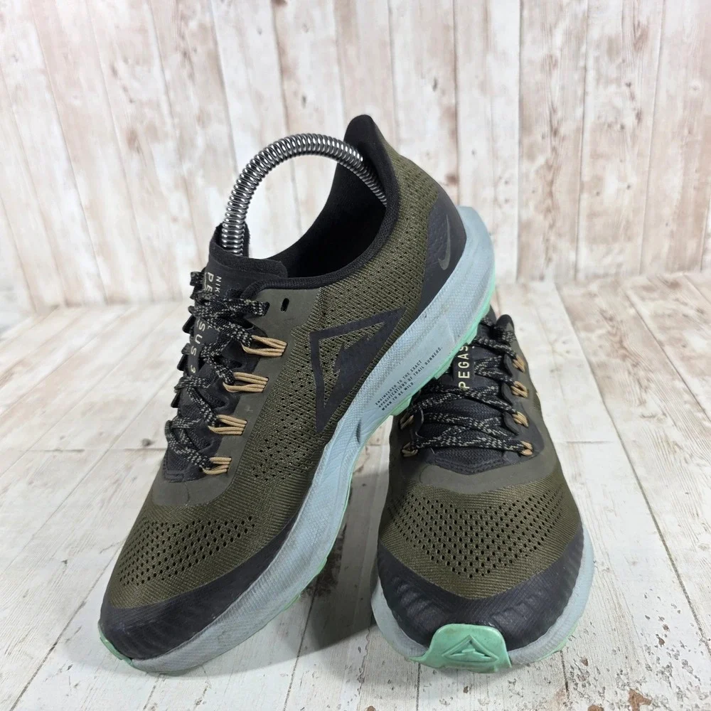Nike Air Zoom Pegasus 36 Trail Womens Running Shoes Olive AR5676-200